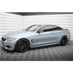 Maxton - Side Flaps BMW 4 Coupe / Gran Coupe / Cabrio M-Pack F32 / F36 / F33