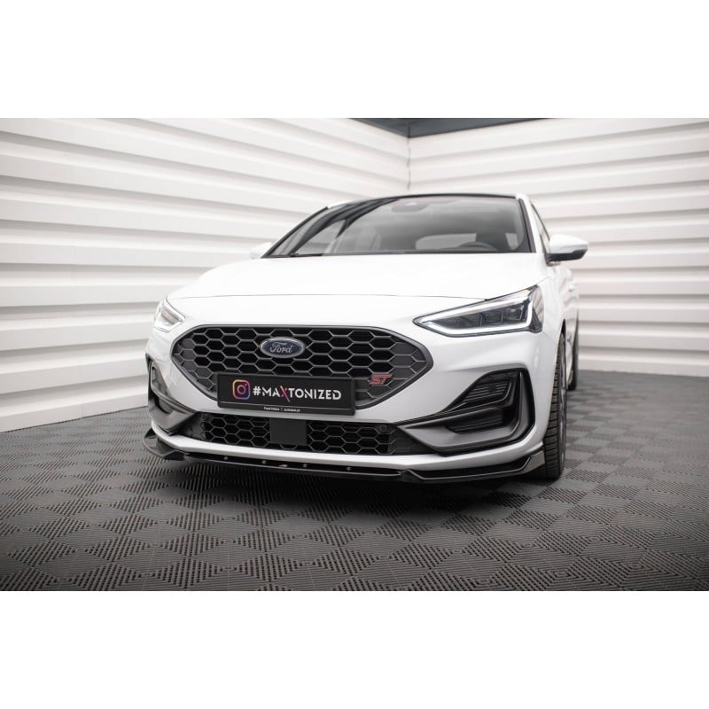 Maxton - Lame Du Pare-Chocs Avant V.7 Ford Focus ST / ST-Line Mk4 Facelift