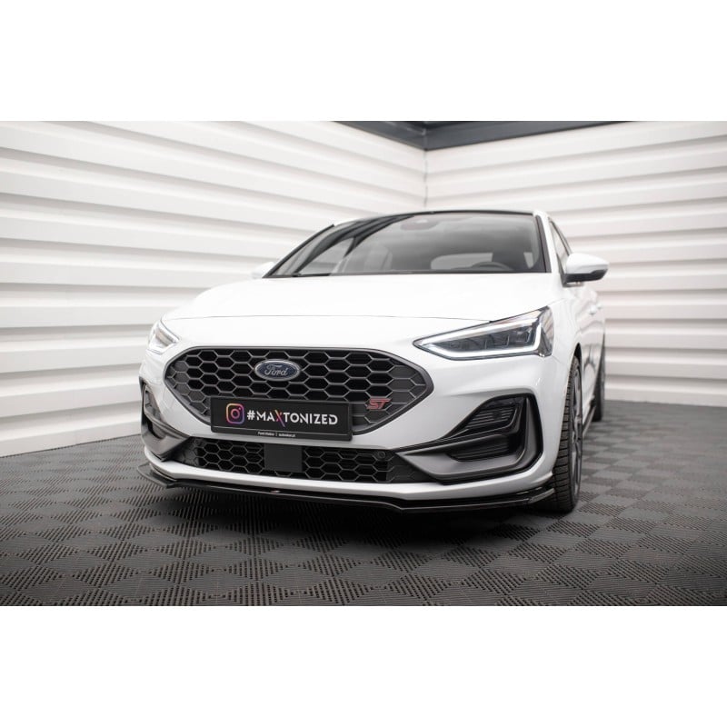 Maxton - Lame Du Pare-Chocs Avant V.1 Ford Focus ST / ST-Line Mk4 Facelift