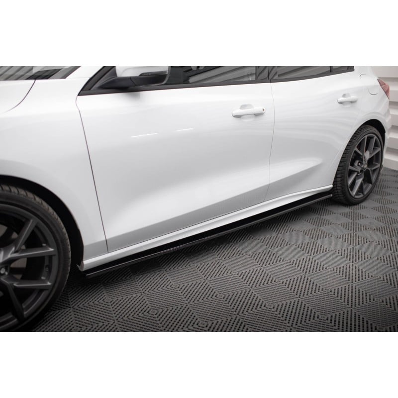 Maxton - Rajouts Des Bas De Caisse V.1 Ford Focus ST / ST-Line Mk4 Facelift