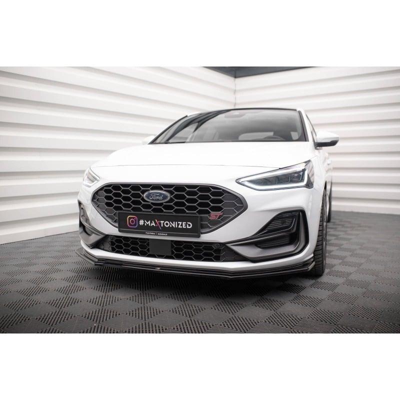 Maxton - Lame Du Pare-Chocs Avant V.5 Ford Focus ST / ST-Line Mk4 Facelift