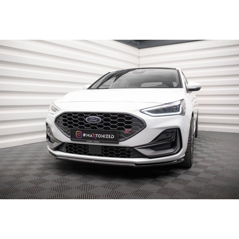 Maxton - Lame Du Pare-Chocs Avant V.3 Ford Focus ST / ST-Line Mk4 Facelift