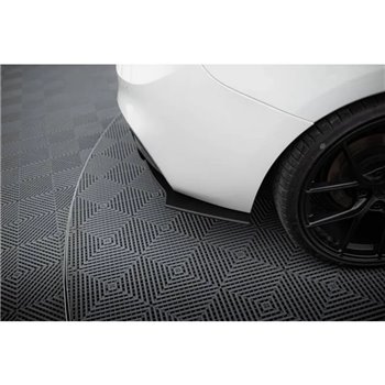 Maxton - Street Pro Lame Du Pare Chocs Arriere V.2 BMW 1 F20 M140i Noir-Rouge