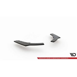 Maxton - Street Pro Lame Du Pare Chocs Arriere V.2 BMW 1 F20 M140i Noir-Rouge