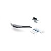 Maxton - Street Pro Lame Du Pare Chocs Arriere V.3 BMW 1 F20 M140i Noir-Rouge + Rabats Brillant