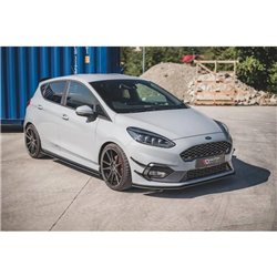 Maxton - Street Pro Rajouts Des Bas De Caisse Ford Fiesta ST / ST-Line Mk8 Noir