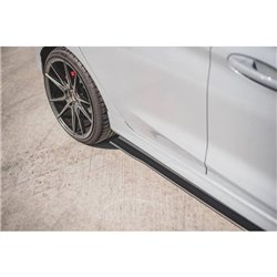 Maxton - Street Pro Rajouts Des Bas De Caisse Ford Fiesta ST / ST-Line Mk8 Noir