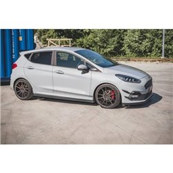 Maxton - Street Pro Rajouts Des Bas De Caisse Ford Fiesta ST / ST-Line Mk8 Noir