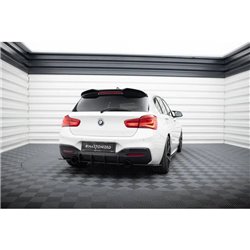 Maxton - Street Pro Lame Du Pare Chocs Arriere V.2 BMW 1 F20 M140i Noir