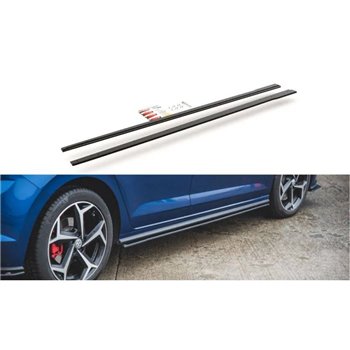Maxton - Street Pro Rajouts Des Bas De Caisse Volkswagen Polo GTI Mk6 Noir
