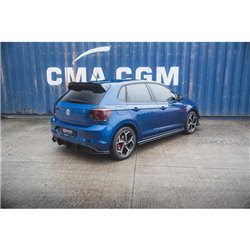 Maxton - Street Pro Rajouts Des Bas De Caisse Volkswagen Polo GTI Mk6 Noir