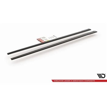 Maxton - Street Pro Rajouts Des Bas De Caisse Volkswagen Polo GTI Mk6 Noir