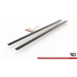 Maxton - Street Pro Rajouts Des Bas De Caisse Volkswagen Polo GTI Mk6 Noir