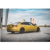 Maxton - Street Pro Diffuseur Arrière Complet Volkswagen Arteon R-Line Sedan / Shooting Brake Mk1 Noir-Rouge + Rabats Brillant