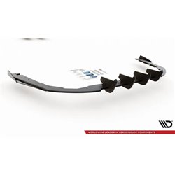 Maxton - Street Pro Diffuseur Arrière Complet Volkswagen Arteon R-Line Sedan / Shooting Brake Mk1 Noir-Rouge + Rabats Brillant