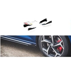 Maxton - Side Flaps Volkswagen Polo GTI Mk6 Rabats Brillant