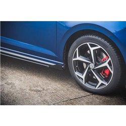 Maxton - Side Flaps Volkswagen Polo GTI Mk6 Rabats Brillant
