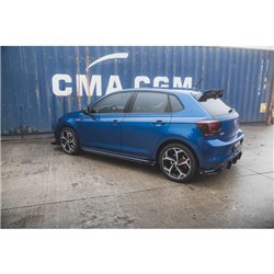 Maxton - Side Flaps Volkswagen Polo GTI Mk6 Rabats Brillant