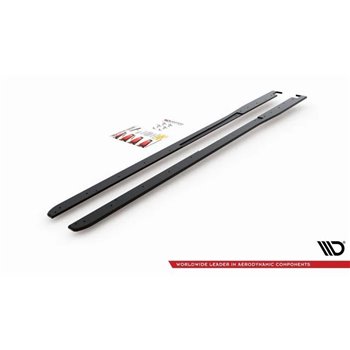 Maxton - Street Pro Rajouts Des Bas De Caisse Toyota GR Yaris Mk4 Noir