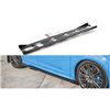 Maxton - Street Pro Rajouts Des Bas De Caisse Ford Focus RS Mk3 Noir + Rabats Brillant