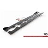 Maxton - Street Pro Rajouts Des Bas De Caisse Ford Focus RS Mk3 Noir + Rabats Brillant 