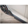 Maxton - Street Pro Rajouts Des Bas De Caisse V.2 Honda Civic Type-R Mk10 / Mk10 Facelift Noir-Rouge