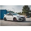 Maxton - Street Pro Rajouts Des Bas De Caisse V.2 Honda Civic Type-R Mk10 / Mk10 Facelift Noir-Rouge