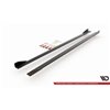 Maxton - Street Pro Rajouts Des Bas De Caisse Volkswagen Polo GTI Mk6 Noir-Rouge + Rabats Brillant