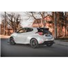 Maxton - Street Pro Rajouts Des Bas De Caisse Toyota GR Yaris Mk4 Noir-Rouge + Rabats Brillant