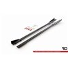 Maxton - Street Pro Rajouts Des Bas De Caisse Toyota GR Yaris Mk4 Noir-Rouge + Rabats Brillant