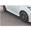 Maxton - Street Pro Rajouts Des Bas De Caisse Toyota GR Yaris Mk4 Noir-Rouge