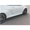 Maxton - Street Pro Rajouts Des Bas De Caisse Toyota GR Yaris Mk4 Noir-Rouge