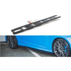 Maxton - Street Pro Rajouts Des Bas De Caisse Ford Focus RS Mk3 Noir