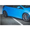 Maxton - Street Pro Rajouts Des Bas De Caisse Ford Focus RS Mk3 Noir