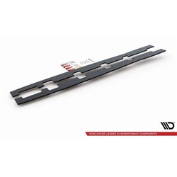 Maxton - Street Pro Rajouts Des Bas De Caisse Ford Focus RS Mk3 Noir