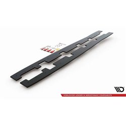 Maxton - Street Pro Rajouts Des Bas De Caisse Ford Focus RS Mk3 Noir