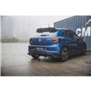 Maxton - Street Pro Diffuseur Arrière Complet Volkswagen Polo GTI Mk6 Noir + Rabats Brillant 