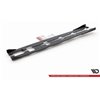 Maxton - Street Pro Rajouts Des Bas De Caisse Ford Focus RS Mk3 Noir-Rouge + Rabats Brillant