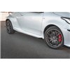 Maxton - Street Pro Rajouts Des Bas De Caisse Toyota GR Yaris Mk4 Noir + Rabats Brillant 