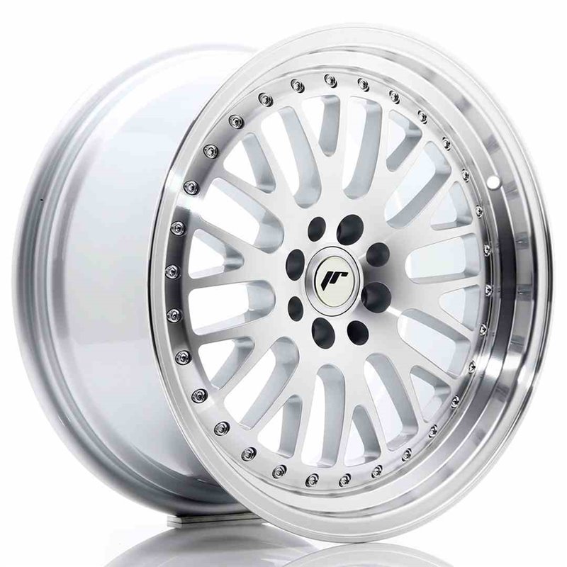 JR Wheels JR10 17x8 ET35 4x100/108 Silver Machined Face JR Wheels JR10 17x8 ET35 4x100/108 Silver Machined Face