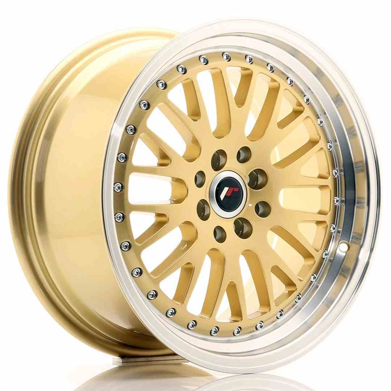 JR Wheels JR10 17x8 ET35 4x100/114 Gold w/Machined Lip JR Wheels JR10 17x8 ET35 4x100/114 Gold w/Machined Lip