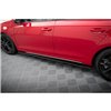 Maxton - Sports Durabilité Rajouts Des Bas De Caisse Volkswagen Golf GTI Mk6 Noir-Rouge