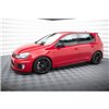 Maxton - Sports Durabilité Rajouts Des Bas De Caisse Volkswagen Golf GTI Mk6 Noir