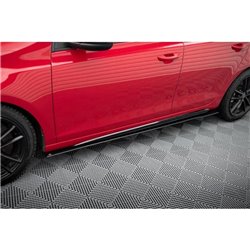 Maxton - Sports Durabilité Rajouts Des Bas De Caisse Volkswagen Golf GTI Mk6 Noir