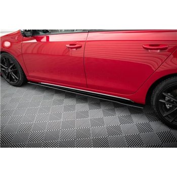 Maxton - Sports Durabilité Rajouts Des Bas De Caisse Volkswagen Golf GTI Mk6 Noir