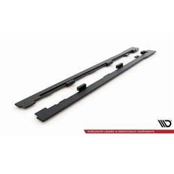 Maxton - Sports Durabilité Rajouts Des Bas De Caisse Volkswagen Golf GTI Mk6 Noir