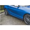 Maxton - Street Pro Rajouts Des Bas De Caisse BMW 1 F21 M135i / M140i / M-Pack Noir-Rouge