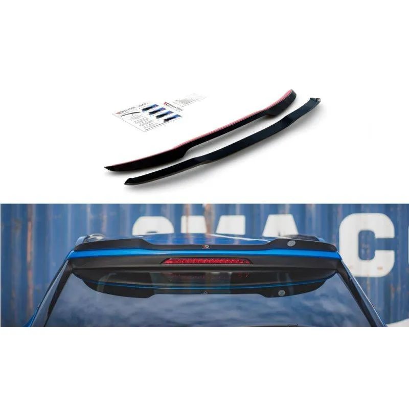 Maxton - Spoiler Cap Peugeot 2008 Mk2 Noir Brillant