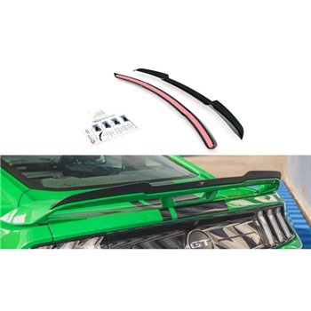 Maxton - Spoiler Cap Ford Mustang GT Mk6 Facelift Noir Brillant