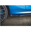 Maxton - Street Pro Rajouts Des Bas De Caisse BMW 1 F21 M135i / M140i / M-Pack Noir + Rabats Brillant 